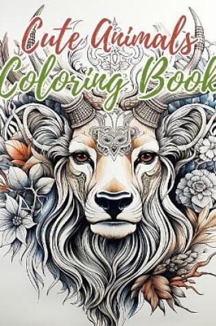 Cover of Cute Animals Coloring Book