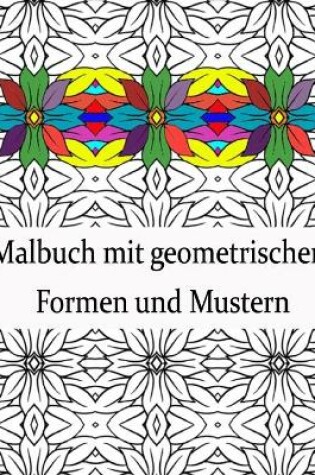 Cover of Malbuch mit geometrischen Formen und Mustern