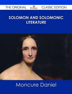 Book cover for Solomon and Solomonic Literature - The Original Classic Edition