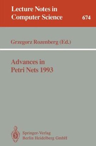 Cover of Advances in Petri Nets 1993