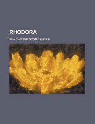 Book cover for Rhodora (Volume 9-10)