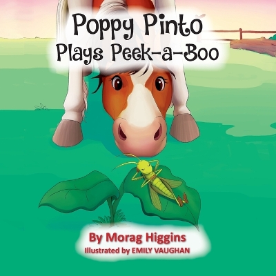 Book cover for Poppy Pinto Plays Peek-a-Boo