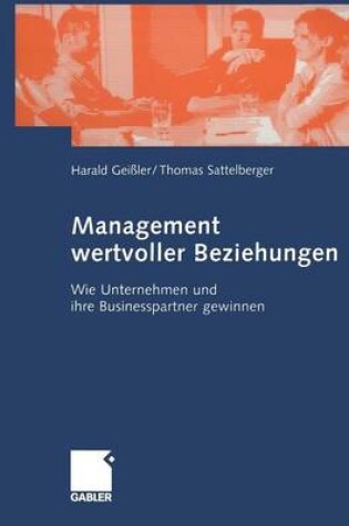 Cover of Management wertvoller Beziehungen