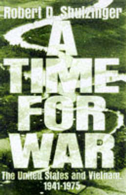 Book cover for A Time for War