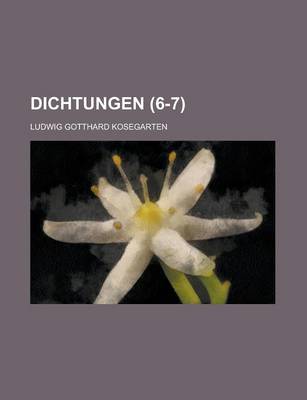 Book cover for Dichtungen (6-7 )