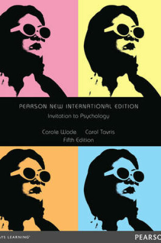 Cover of Invitation to Psychology Pearson New International Edition, plus MyPsychLab without eText