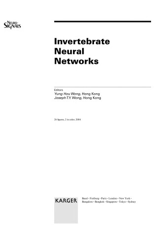 Cover of Invertebrate Neural Networks