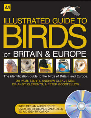 Book cover for AA Illustrated Birds of Britain and Europe