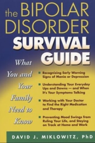 Cover of The Bipolar Disorder Survival Guide, First Edition