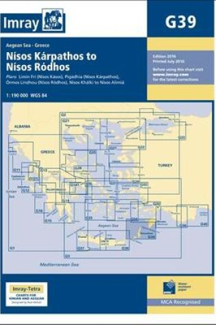 Cover of Imray Chart G39