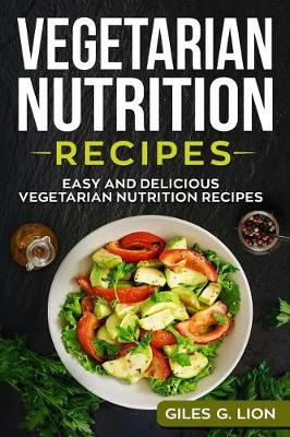 Book cover for Vegetarian Nutrition Recipes