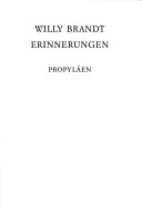 Book cover for Erinherungen