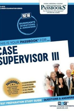 Cover of Case Supervisor III (C-4773)