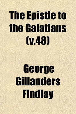 Book cover for The Epistle to the Galatians (V.48)