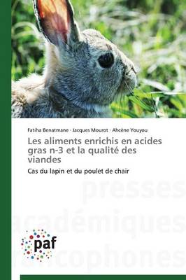 Cover of Les Aliments Enrichis En Acides Gras N-3 Et La Qualite Des Viandes