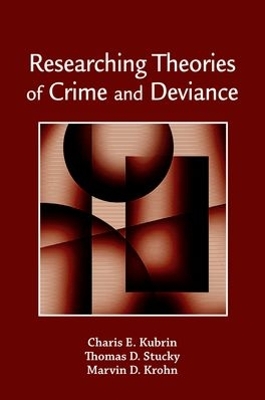 Book cover for Researching Theories of Crime