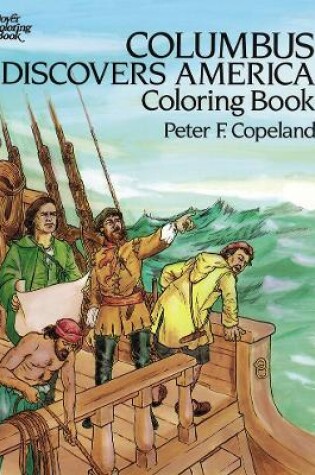Cover of Columbus Discovers America Coloring Book