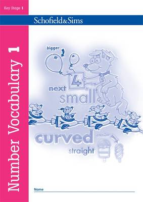 Book cover for Number Vocabulary Book 1