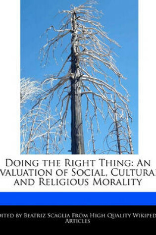 Cover of Doing the Right Thing