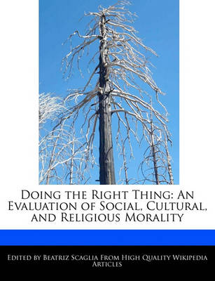 Book cover for Doing the Right Thing