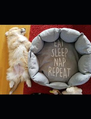 Book cover for Eat Sleep Nap Repeat Corgi