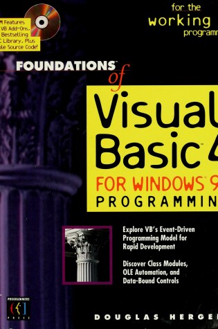 Cover of Foundations of Visual Basic 4 Programming
