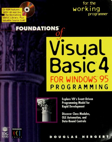 Cover of Foundations of Visual Basic 4 Programming