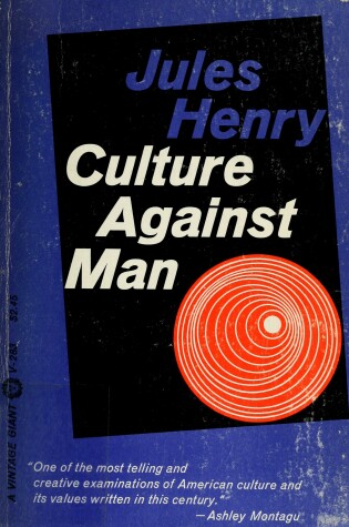 Cover of Culture Agnst Man V283