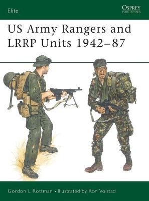 Book cover for US Army Rangers & LRRP Units 1942–87