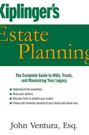 Cover of Kiplinger's Estate Planning
