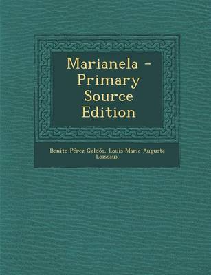 Book cover for Marianela - Primary Source Edition