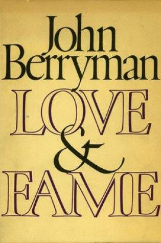 Cover of Love and Fame