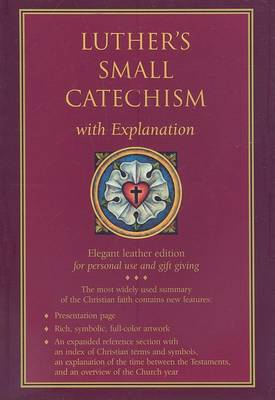 Book cover for Luther's Small Catechism with Explanation