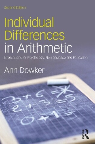 Cover of Individual Differences in Arithmetic