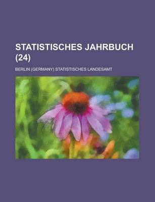 Book cover for Statistisches Jahrbuch (24)