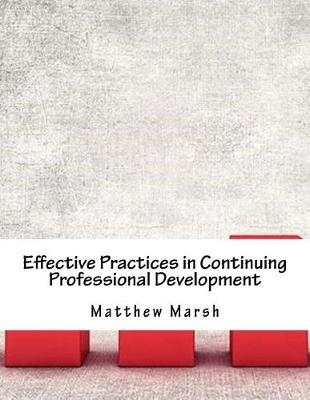 Book cover for Effective Practices in Continuing Professional Development