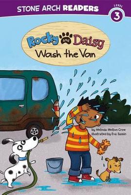 Book cover for Rocky and Daisy Wash the Van