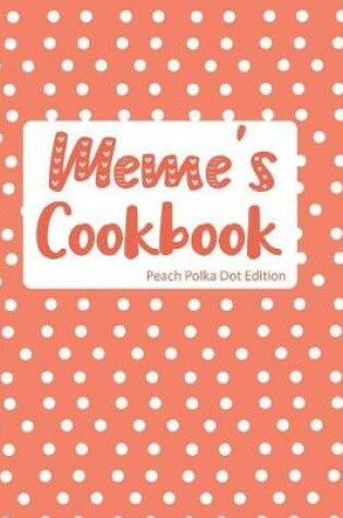 Cover of Meme's Cookbook Peach Polka Dot Edition