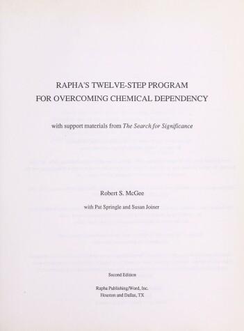 Book cover for Overcoming Chemical Dependency