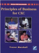 Book cover for Principles of Business for CXC