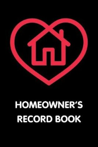 Cover of Homeowner's Record Book