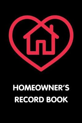 Book cover for Homeowner's Record Book