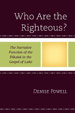 Cover of Who Are the Righteous?