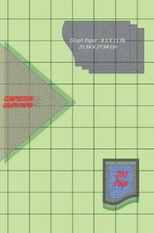 Cover of Graph Paper Notebook 8.5 x 11 IN, 21.59 x 27.94 cm [200 page]