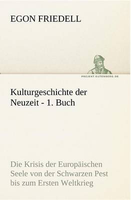 Book cover for Kulturgeschichte Der Neuzeit - 1. Buch