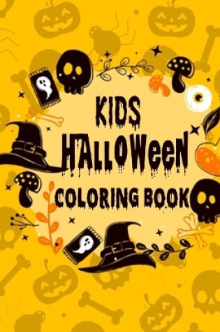 Cover of Halloween Coloring Book for Kids