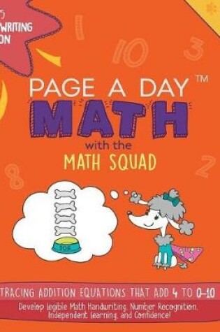 Cover of Page a Day Math Math Handwriting Introduction Book 4