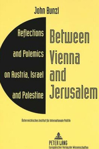 Cover of Between Vienna and Jerusalem