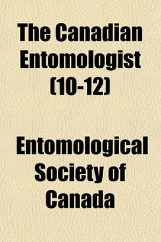 Cover of The Canadian Entomologist (10-12)