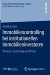 Book cover for Immobiliencontrolling bei institutionellen Immobilieninvestoren